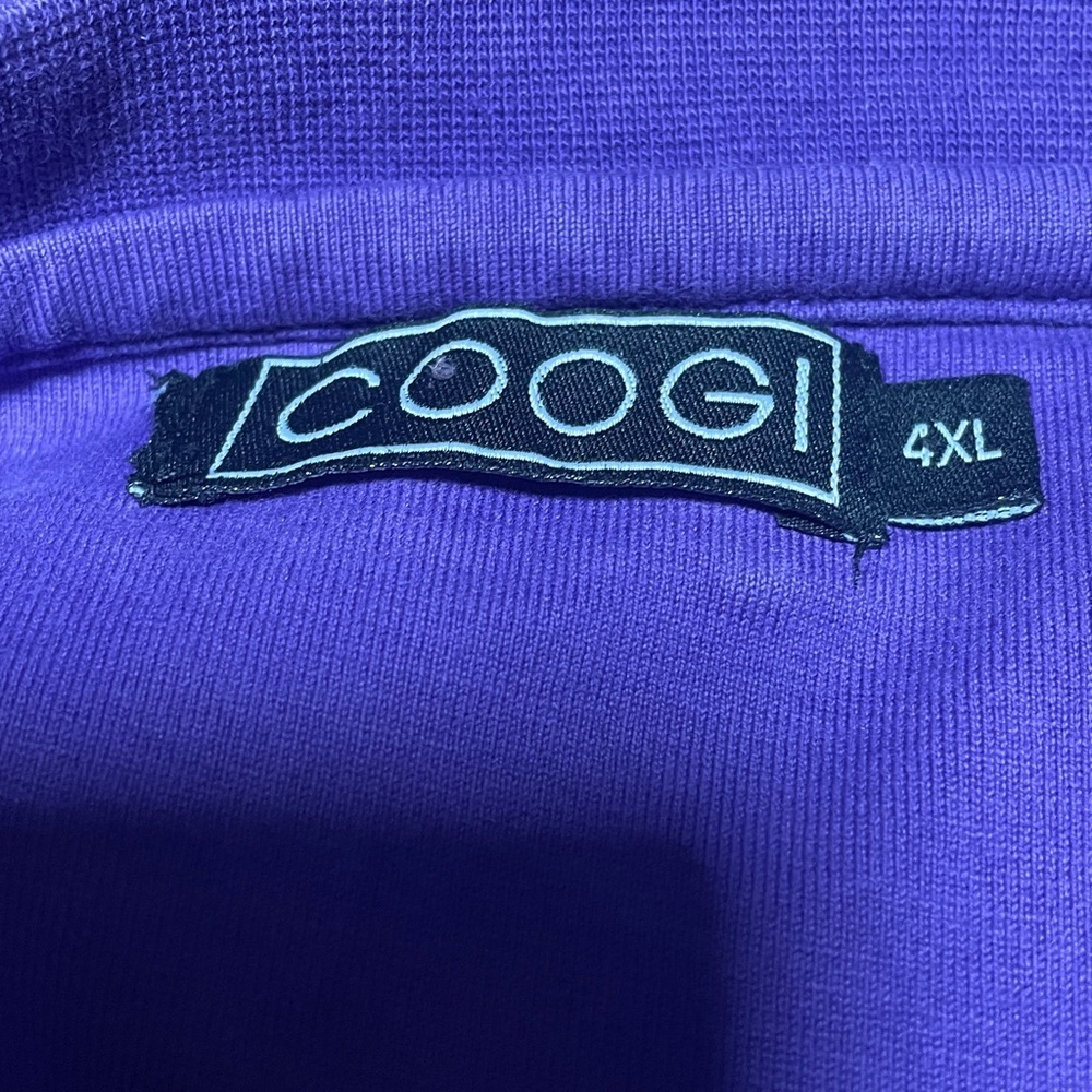 COOGI suede style shirt, men’s size 4XL - Picture 6 of 8